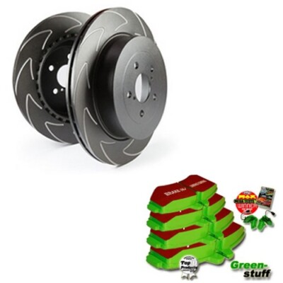 EBC B14 Bremsen Kit Hinten Beläge Scheiben für Seat Alhambra (710, 711)