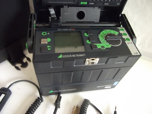 Gossen Metrawatt SECUTEST S2 N+ PSI Messungen VDE0701-0702 Koffer #13 - Bild 13 von 15