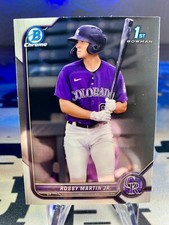 2022 Robby Martin Jr. Bowman Chrome Prospects 1st Bowman #BCP-43 Rockies