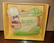 NEW IN BOX ENESCO LAND OF MILK HONEY BABY'S 1ST VACATION CERAMIC PICTURE FRAME