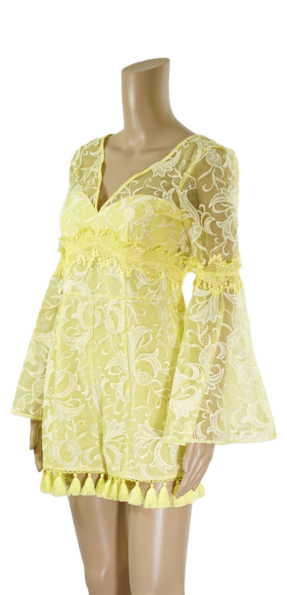 Flute sleeve sales playsuit