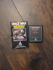 Atari Space War CX-2604 Cartridge and manual