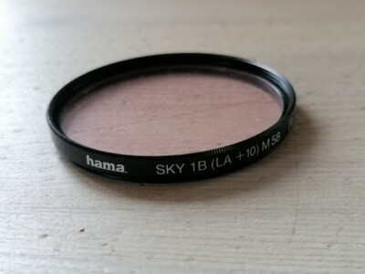 1 x Filter Hama Sky 1B LA+10 M58 58mm -- für Camera Objektiv