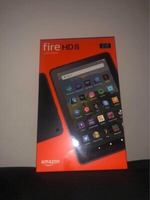 Amazon Fire HD 8 Tablet, 8'' HD Display, 32 GB, schwarz - mit Werbung