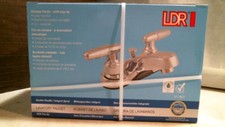 LDR 011 4651 Lavatory Faucet Double Handle Chrome Finish with Pop-Up, FREE SHIP