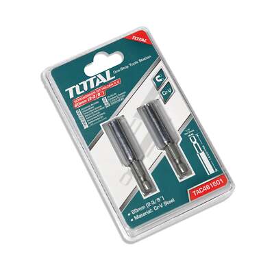 Total Tools Schraubendreher-Bithalter-Set magnetisch 2er-Pack - TAC461601