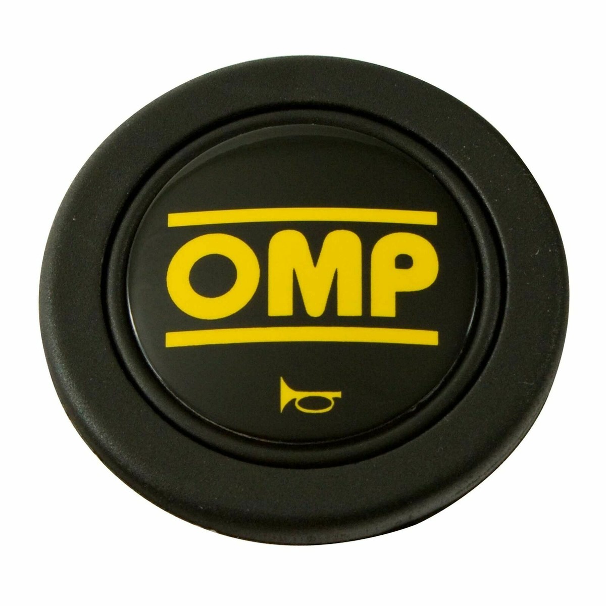 Black OMP Horn Button Car Steering Wheel Center Cap | eBay