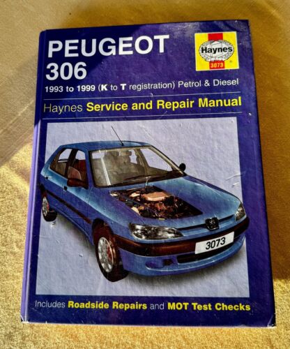 Haynes Peugeot 306 Service and Repair  Manual 1993 to 1999  Petrol & Diesel - Picture 1 of 3