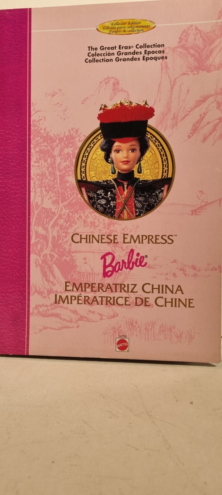 Barbie Impératrice de Chine 1996 Mattel poupée souvenir d'enfance nostalgie
