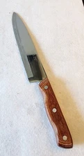 Hanford Forge Chefs Knife 8 inch Blade Made in Japan Wood Handle 3 Rivets