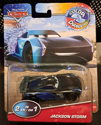 Jackson Storm Personaggi Cars Modellini Automobilina Con