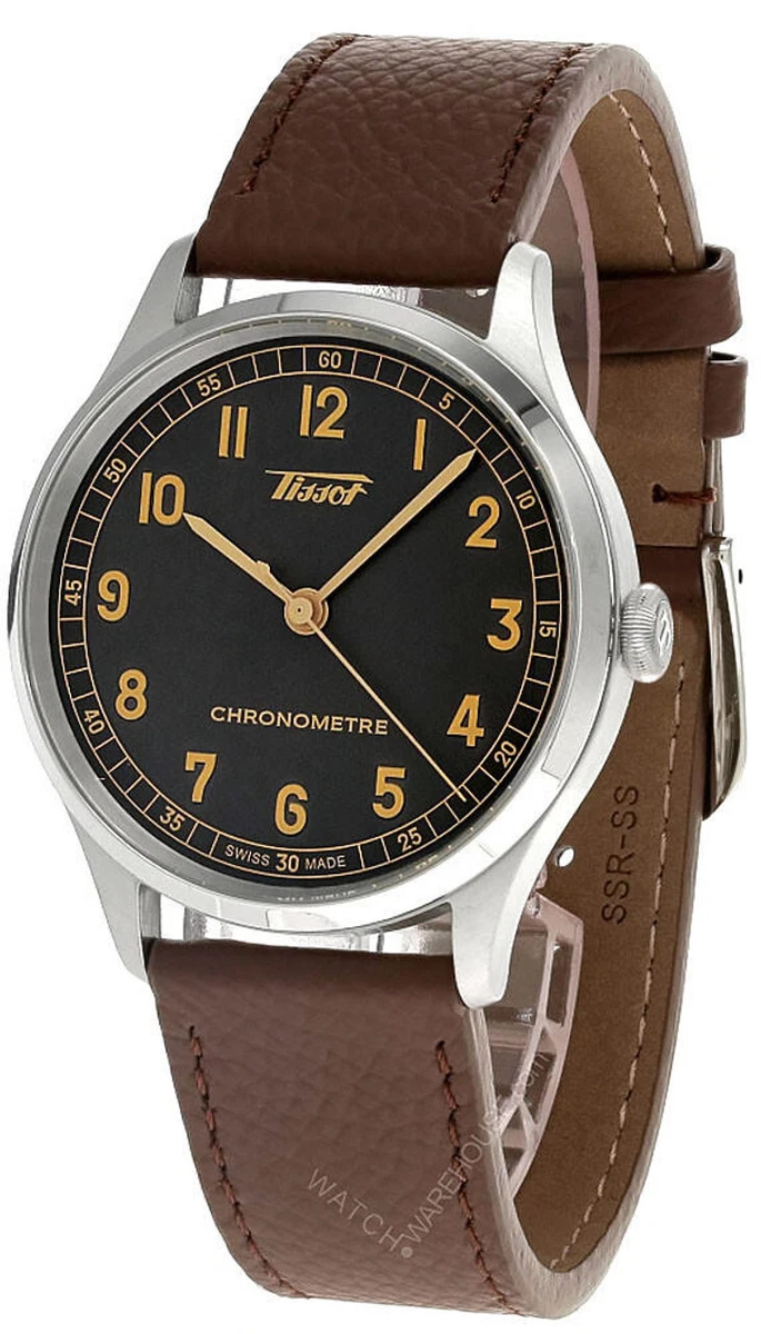 TISSOT Heritage AUTO 39MM Anthracite Dial Leather Men