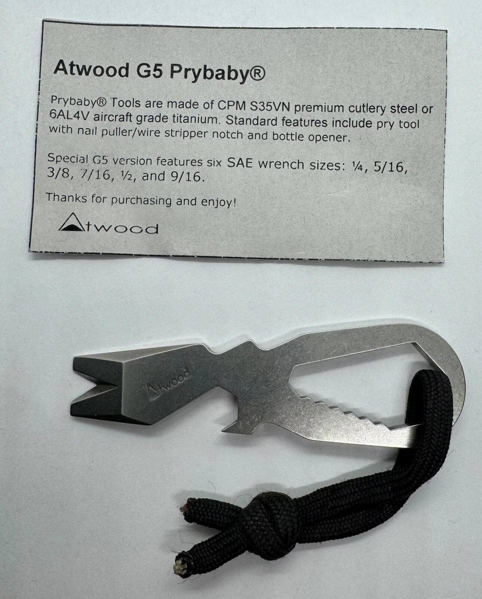 Peter Atwood Collectible Modern Everyday Carries Fixed Blade