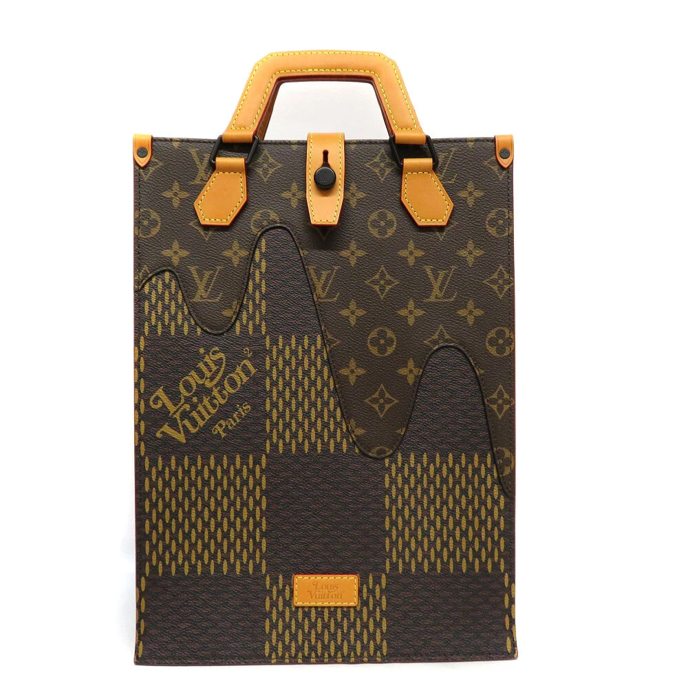 LOUIS VUITTON x NIGO Giant Damier Ebene Monogram Mini Tote | FASHIONPHILE