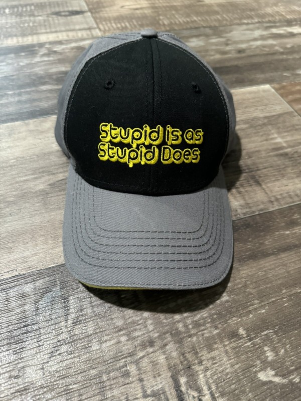 Bubba Gump Shrimp Co Stupid Is As Stupid Does SnapBack Cap 