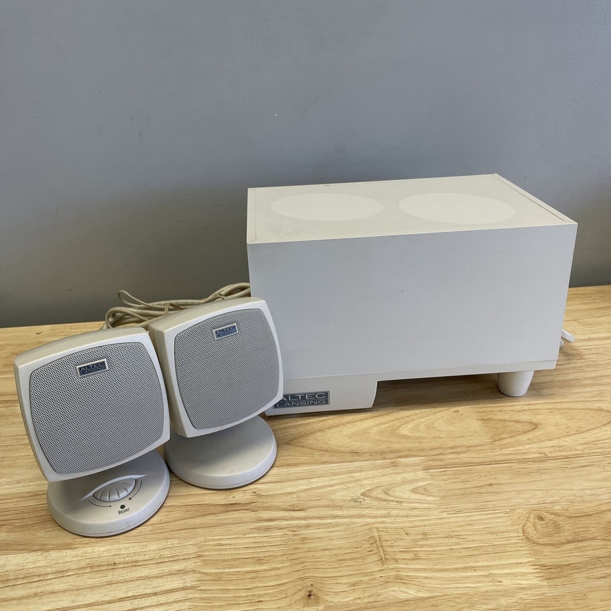 Altec Lansing ACS33 Computer Speakers Subwoofer 2.1 21986942337| eBay