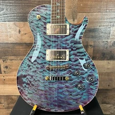 PRS Wood Library McCarty Singlecut 594, Quilt Top, Violet, Paisley Case, 453