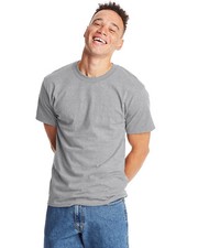 5 Pack Of Hanes 5180 Unisex Plain Blank Casual Beefy-T Shirt Stylish T-Shirt