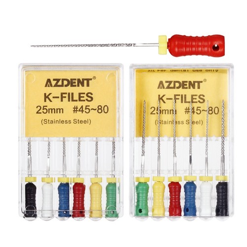 Limas dentales de conducto radicular endo #15-40 25 mm/21 mm/papel absorbente/punto de gutta percha - Imagen 25 de 64