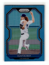 2021 Panini Prizm Carolina Blue Prizm #205 Dustin May NM-MT Dodgers ID:52459