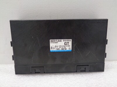 2014 Subaru XV Crosstrek Multifunction Control Module 88281FJ640 OEM AK240470