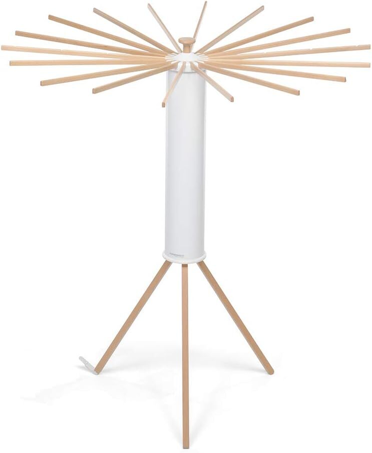 Foppapedretti Myhome Octopus Stendino 18 Raggi Estraibili in Faggio, Naturale