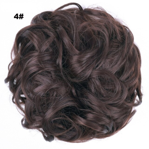 XXL Scrunchie Haargummi Haarteil Haarverdichtung Hochsteckfrisur Haar Extension - Bild 15 von 56