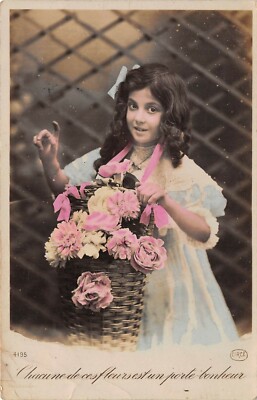 FRENCH TINT~EACH OF THESE FLOWERS IS A GATEWAY TO HAPPINESS~EARLY