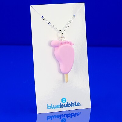 Bluebubble EISDIELE lustige Füße Halskette lustig süß Kawaii cool flippig Essen