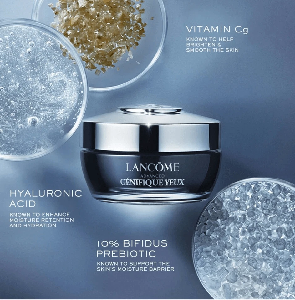 Crema para ojos Lancome Advanced Genifique Yeux 15 ml/0,5 fl oz nueva en B nueva en caja Foto 3 de 4