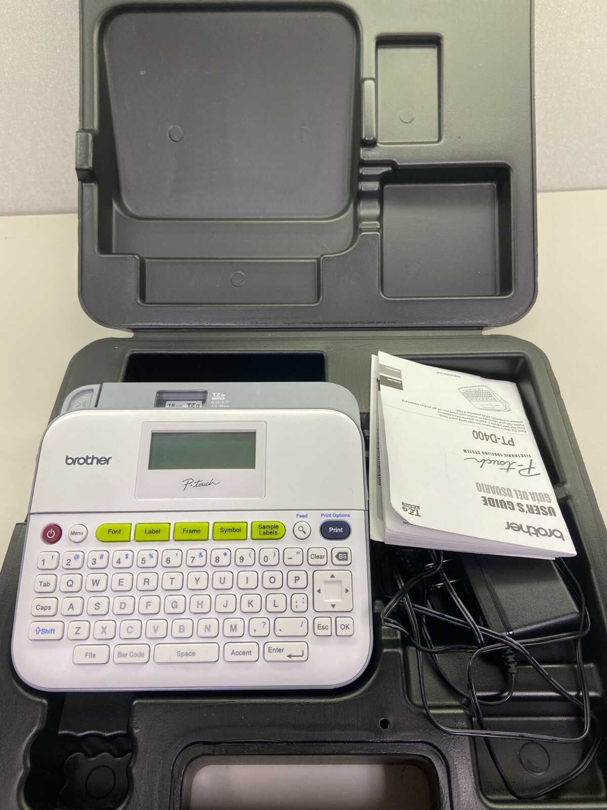 Brother Quantity limited PTD400VP Versatile Label Maker Adapter AC