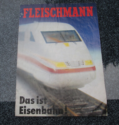 Prospekt Fleischmann Eisenbahn Zubehör Neuheiten