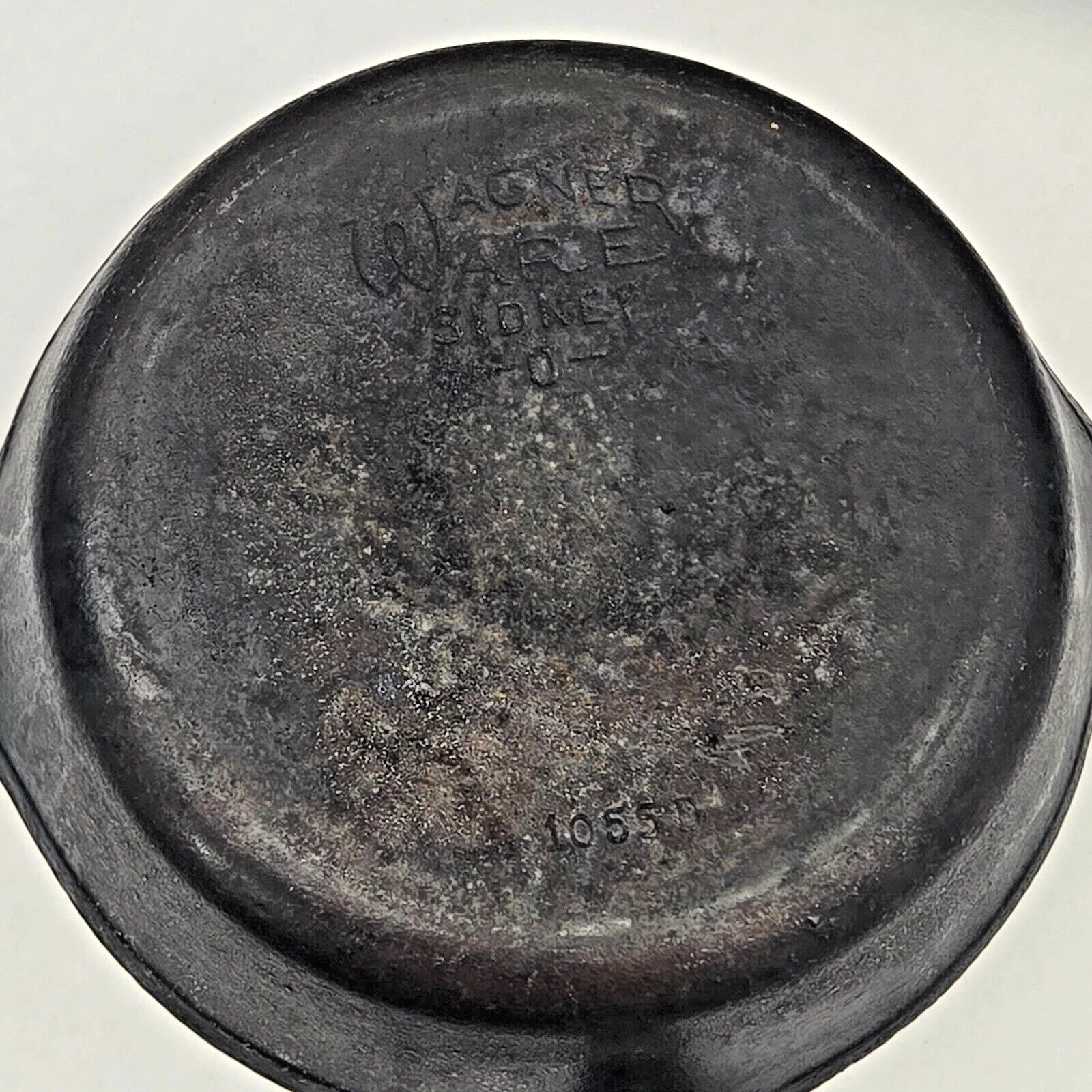 Vintage #5 Wagner Ware Sidney -O- Cast Iron Skillet 8" Frying Pan 1055 D