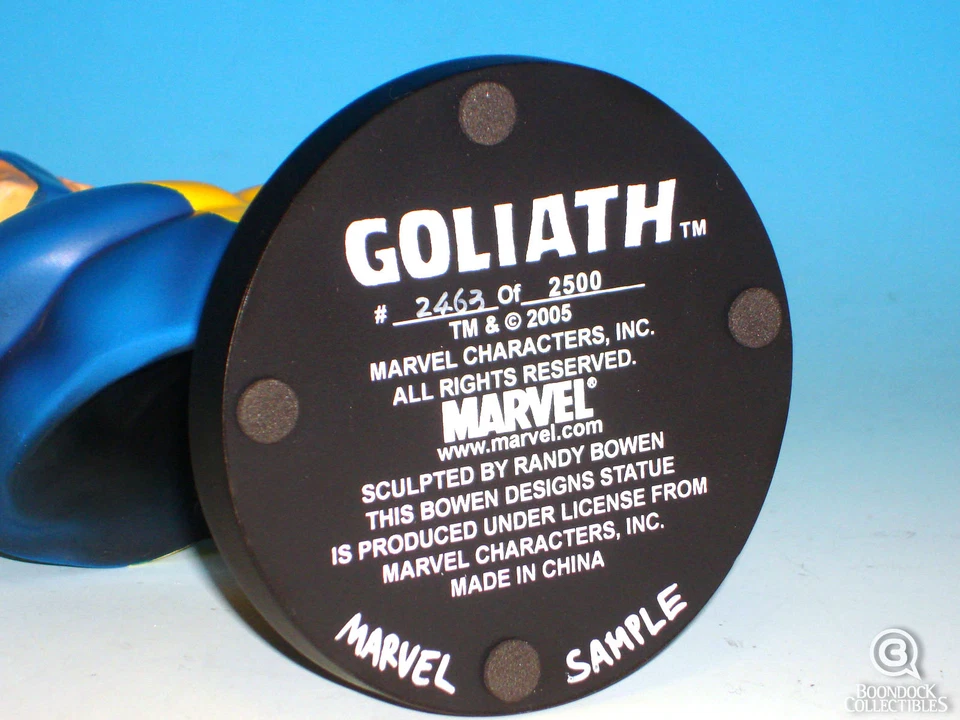 Mini Busto Bowen Designs Goliat 2464/2500 Marvel Muestra Alpha Giant-Man Avengers Foto 3 de 4