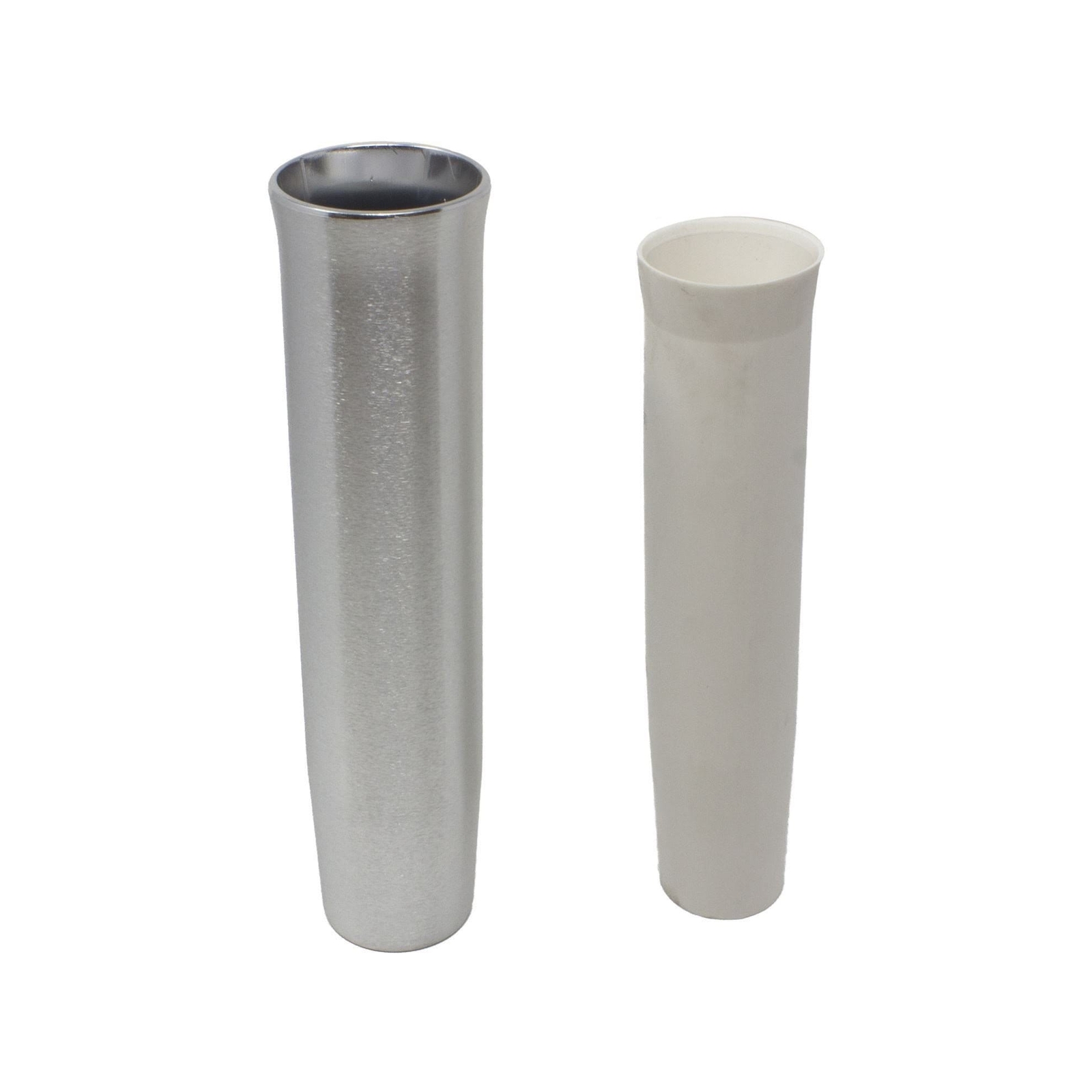 Taco Marine F312200AEY4A Aluminum 93/4"L, Tapered Rod Holder, White