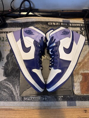 Jordan 1 Mid Blueberry 