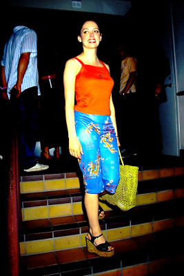 ROSE MCGOWAN - NOWHERE PREMIERE - 1997 - 35mm SLIDE, CHARMED, PLANET TERROR