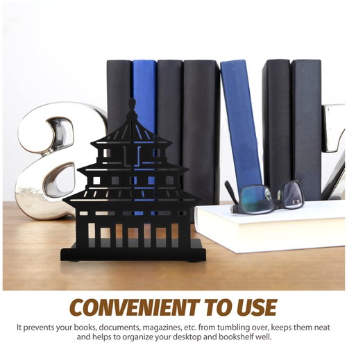 Metal Book Stand Ufficio Contabile Fatto a Mano Portalibri in Metallo - Foto 7 di 12