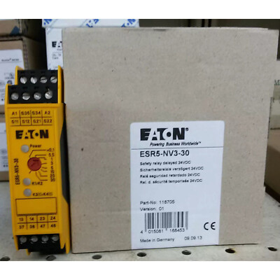 1PC NEW EATON ESR5-NV3-30 Safety relay in box Free shipping #YP1