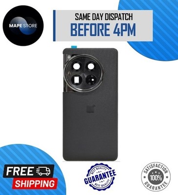 1+12 OnePlus 12 Ersatz Akkudeckel Backcover Rückseite Glas Kamera Linse CPH2573
