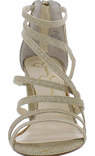 Jessica Simpson Stassey: Sandali Con Tacco E Cerniera, Colore Peltro. Eleganza E Comfort Per La Sera!