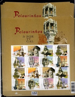 10X PORTUGAL MNH ARQUITECTURA ESTATUAS MONUMENTOS
