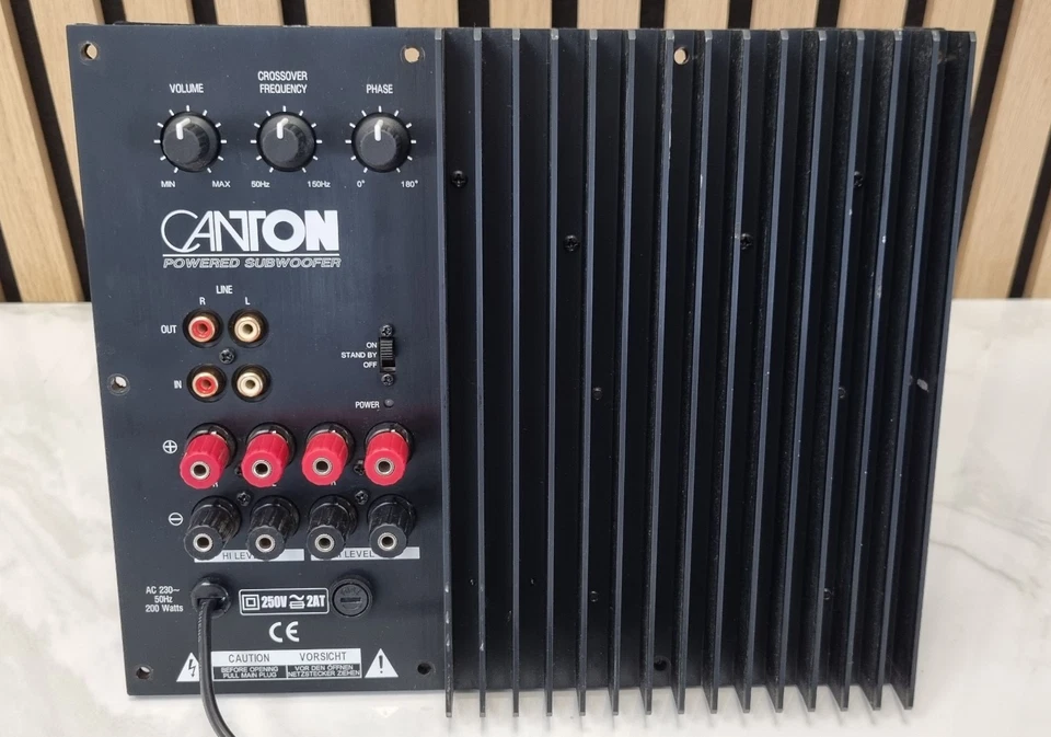 Canton Subwoofer Aktivmodul Endstufe Einbauverstärker Aktiv Verstärker - Bild 2 von 3