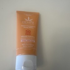 Sweet Pineapple  Honey Melon Herbal Facial Sunscreen SPF 50 3 oz. 11/25