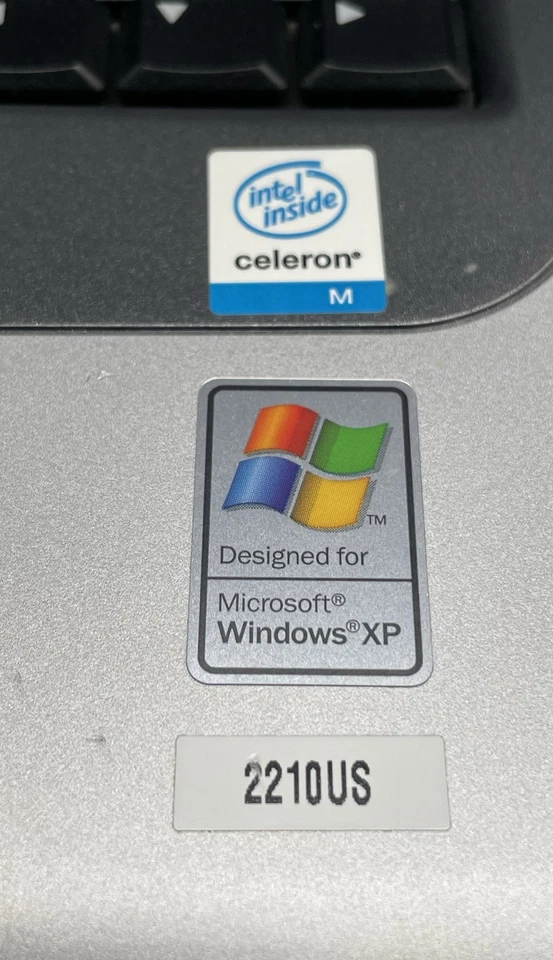 Ноутбук Compaq Presario 2200 процессор Intel Celeron M 15 дюймов ноутбук без жесткого диска - Изображение 3 из 4