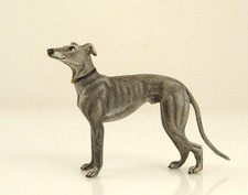 Franz Bergmann Vienna Austria WHIPPET GREYHOUND 77mm Bronze Dog Cold Painted