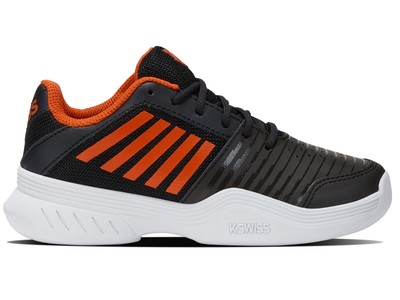 K-Swiss COURT EXPRESS CARPET Jet Black/Spicy Orange/White