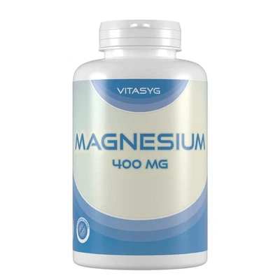 Vitasyg Magnesium 400 - 2x300 Kapseln mit 400mg reinem Magnesium 600 Kapseln
