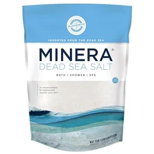Minera Fine Grain Dead Sea Salt 5 lbs Bath & Foot Soak