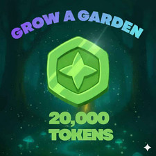 20,000 Tokens - Grow A Garden - Cheap and Fast Delivery